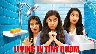 LIVING IN TINY ROOM FOR 24 HOURS CHALLENGE  | ഇത്രയും ചെറിയ റൂമിൽ ഒരു ദിവസം  | PULLOTHI