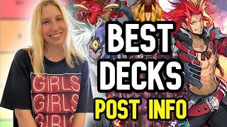 Yu-Gi-Oh! Best Decks Tier List Post INFO (Ranking Meta Post The Infinite Forbidden) | July 2024