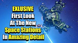 EXCLUSIVE First Look At The New Space Stations In Amazing Detail - No Man's Sky