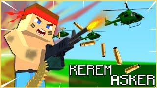 KEREM KOMİSER ASKER OLDU!  - Minecraft