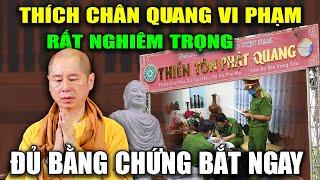 Thich Chan Quang's SERIOUS VIOLATION continuously causes controversy because of his statements