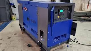 Testing Silent generator TSUZUMI TDG 25 kva ( Load & Sound )