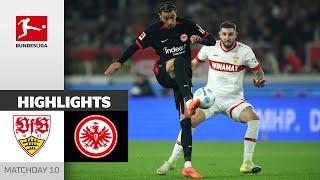 Marmoush Hits Another Freekick! | Stuttgart - Eintracht Frankfurt 2-3 | Highlights | MD 10