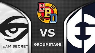EG vs SECRET + SUMAIL - GROUP STAGE - BB DACHA 2023 Dota 2 Highlights