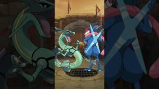 Ash Greninja Vs Legendary Pokemon's || UK LUCARIO || #shorts #pokemon #ashgreninja