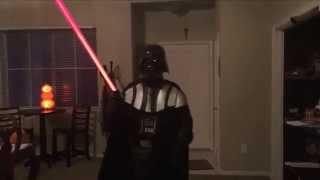 Darth Vader Deluxe Costume Mask Gloves FX Lightsaber Black Edition Halloween Star Wars Rubies