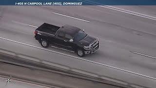 FULL CHASE: Authorities chase carjacking suspect through LA, Orange County