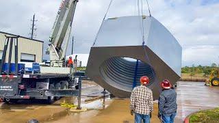 How Biggest Hex Nuts & Bolts are Made - Heavy Duty Steelworking Process - Incredible Factory Machine