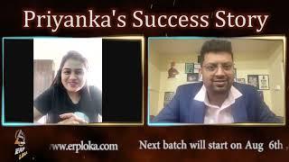 Success stories#61 Priyanka got placed as S4 Hana MM consultant with 80% hike