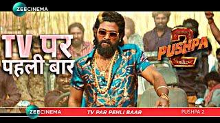 Pushpa 2 | TV Par Paheli Baar | Zee Cinema Confirm? | Star Gold | New Update Pushpa 2 TV Premiere