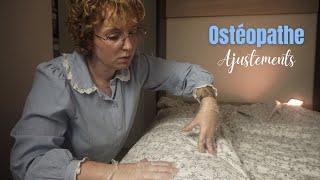 ASMR | RP réaliste - L'ostéopathe s'occupe de toi (gants, massage, visuel...)​