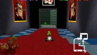 神業 マリオカート64 クッパキャッスル TAS Mario Kart 64   Bowser s Castle