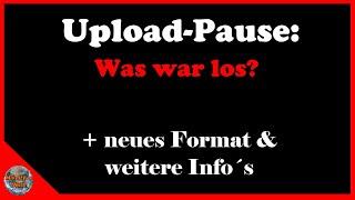 Uploadpause, neues Format & weitere Infos | #martinswelt