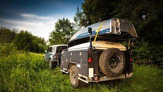 Новый Ленд Ровер Дефендер и прицеп Анвир Z-Lander Z5 2021! NEW Defender towing off road trailer.