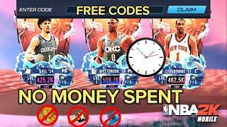 nba 2K mobile redeem codes !! FREE SUMMER Camp Codes | #2kmobilecodes |lamello , Westbrook and more