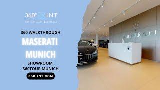 Maserati Munich Virtual Walkthrough 360tour Munich by 360INT