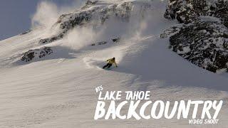 A sled/ski day in the Lake Tahoe Backcountry (BTS Videoshoot)