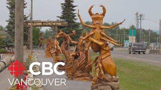 Chainsaw Carvers compete in Chetwynd