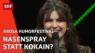 Julia Steiner: Nasenspray statt Kokain? | Comedy | Arosa Humorfestival | SRF