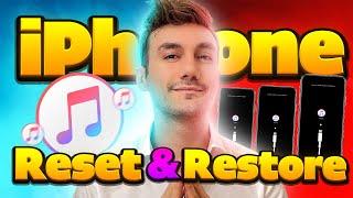 How To Restore Your iPhone With iTunes!