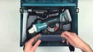 Makita Akku-Winkelschleifer DGA504Y1J System KIT 125mm