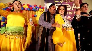 Shahid Khan With All Pashto Actress Mela Dance