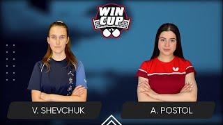 12:45 Viktoriia Shevchuk - Anastasiia Postol 23.10.2024 WINCUP Women Master. TABLE 2