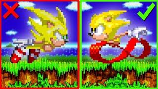 SUPER Sonic or REGULAR Sonic? You Decide!  "The Best Super Sonic Mod" Sonic 3 A.I.R. mods Gameplay