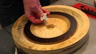 Build an electric lazy susan and recycle microwave parts (self rotating display pedestal)