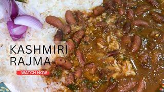 Rajma Recipe | Kashmiri Rajma Recipe : Rich & Flavorful Red Kidney Bean Curry | Homemade Rajma