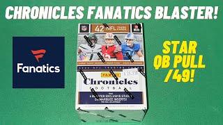 2022 Panini Chronicles Football FANATICS Blaster Box Opening Review TOP NUMBERED QB New Sports Cards