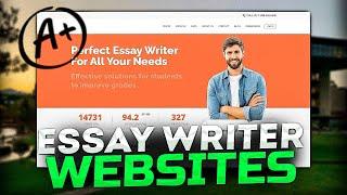 The best writing services sites  I  Online writing services