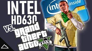 Intel HD Graphics 630 vs GTA V | Can It Game?