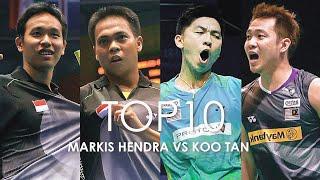 Top 10 Rallies | MARKIS Kido & HENDRA Setiawan Vs KOO Kien Keat & TAN Boon Heong