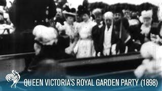 Queen Victoria Arrives at a Royal Garden Party (1898) | British Pathé