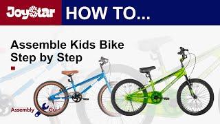 The Assembly Guide of JOYSTAR 20 Inch Bmx Style Kids Bike