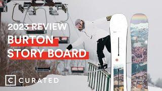 2023 Burton Story Board Snowboard Review (2024 Same Tech; Different Graphic) | Curated