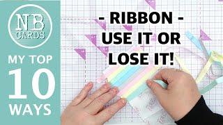 Get That RIBBON Out of Your Stash and Onto Your Clean and Simple Cards! [2024/153]