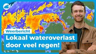 Weerbericht: code geel voor wateroverlast door veel regen!