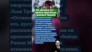 «НЕ УБИВАЙТЕ ЕГО, - КРИЧАЛ СМЕРТЕЛЬНО РАНЕНЫЙ ТРОЦКИЙ. - ПУСТЬ ОН ВСЁ РАССКАЖЕТ!» #история #россия