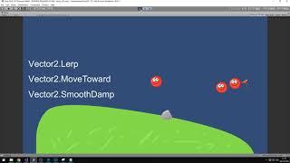 Unity Comparativa Lerp,MoveTowards , Smooth