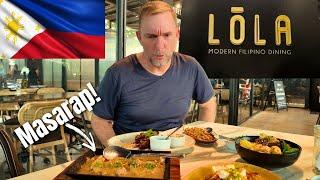 Modern FILIPINO FOOD at Lola Cafe