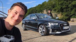 Mein erstes Mal mit Jan im Audi RS3 mit OPF