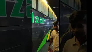 GULZAR TRAVEL AJMER TO DELHI FULL VIEW OF BUS..