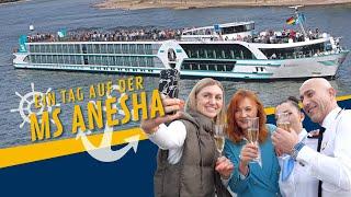 Auf dem Rhein mit der MS Anesha  – Hinter den Kulissen auf einem Flusskreuzfahrtschiff️