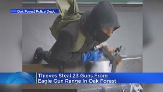 More than 20 firearms stolen from Oak Forest gun range