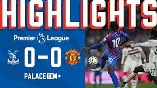 UNBELIEVABLE SAVES  | Premier League Highlights: Palace 0-0 Man Utd