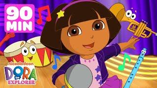 Dora the Explorer Music Marathon! #2 | 90 Minute Compilation | Dora the Explorer