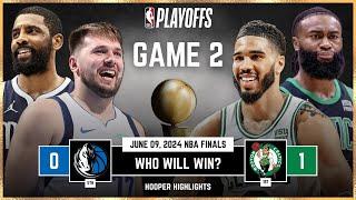 Boston Celtics vs Dallas Mavericks Full Game 2 Highlights | Jun 9 | 2024 NBA Finals