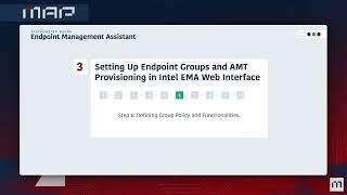 3. Setting up Endpoint Groups and AMT Provisioning in Intel EMA Web Interface